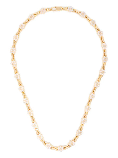  Hatton Labs Floral Chain Necklace - Gold 