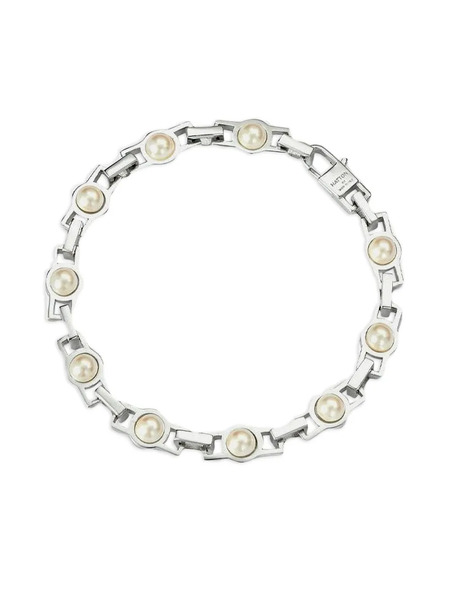  Hatton Labs Pearl-embellished Bracelet - Silver 