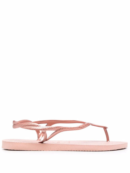  Havaianas Luna Crossover-strap Sandals - Pink 