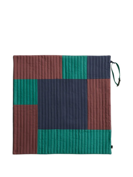  Hay Dog Quilted Travel Blanket (80x80cm) - Blue 