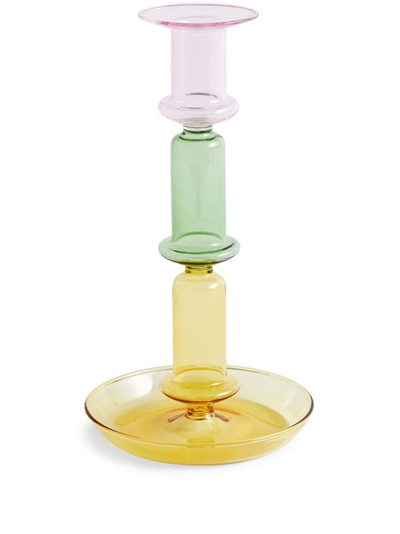  Hay Flare Colour-block Candle Holder - Yellow 