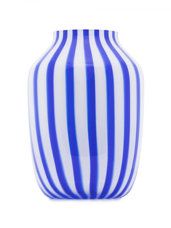  Hay Juice Striped Vase - Blue 