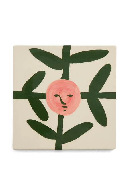  Hay La Pittura Trivet Face Vine Plate - Neutrals 