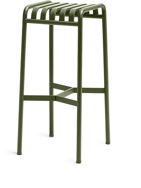  Hay Palissade Steel Bar Stool - Green 
