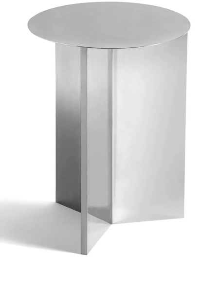  Hay Slit Round Table - Silver 