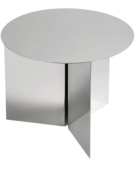  Hay Slit Round Table - Silver 