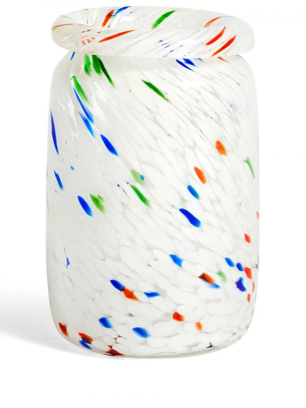  Hay Splash Vase M - White 