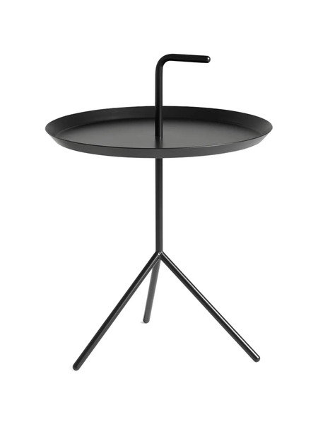  Hay Tripod Metal Side Table - Black 