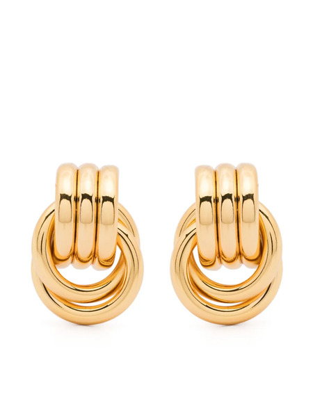  Heaven Mayhem Baby Knot Earrings - Gold 