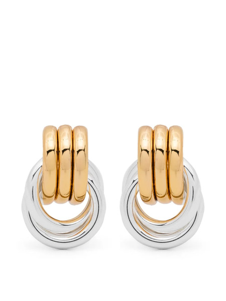  Heaven Mayhem Baby Knot Mixed Earrings - Gold 