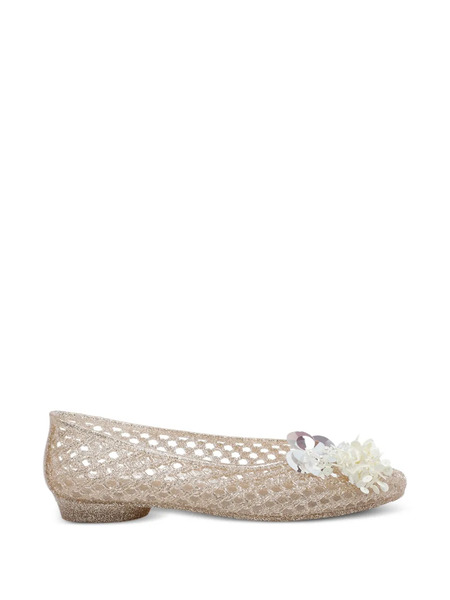  Heavenly Jelly Mesh Ballet Flats - Neutrals 