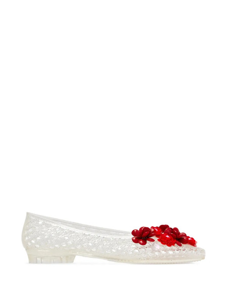  Heavenly Jelly Nova Ballet Flats - White 