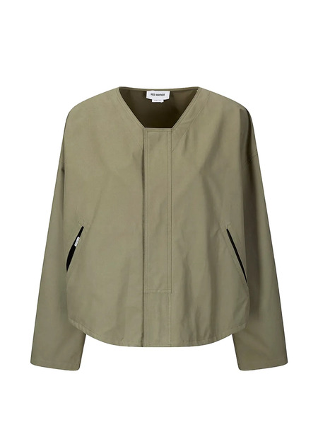  Hed Mayner Collared Blouson Jacket - Green 