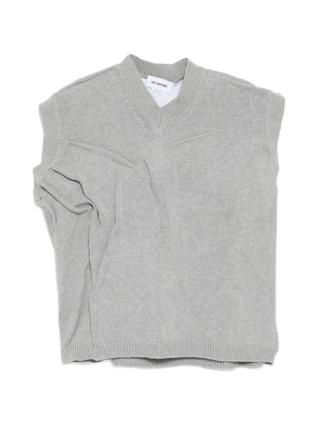  Hed Mayner Logo-embroidered Vest - Grey 