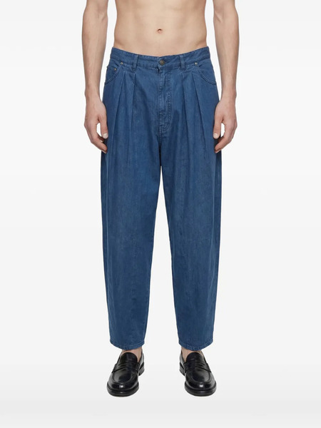  Hed Mayner Pleated Jeans - Blue 