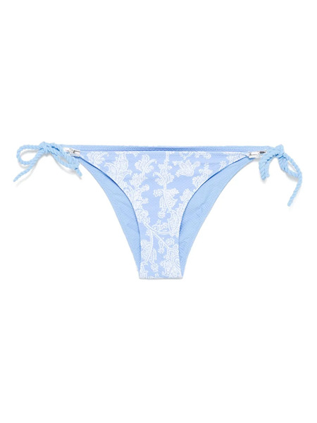  Heidi Klein Playa Paraiso Bikini Bottoms - Blue 