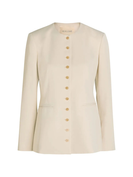  Heirlome Catalina Button Front Jacket - Neutrals 