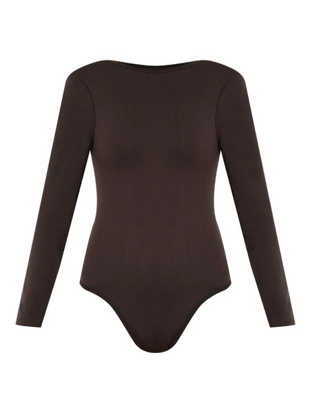  Heist Long-sleeve Bodysuit - Brown 