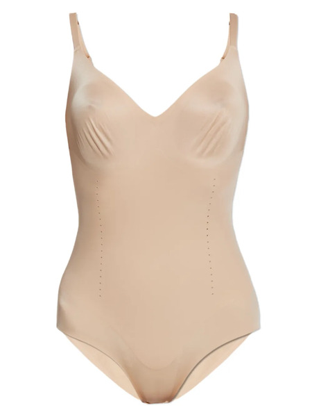  Heist V-neck Bodysuit - Neutrals 