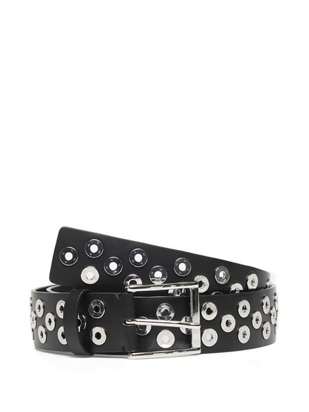  Heliot Emil Eyelet Thyra Belt - Black 