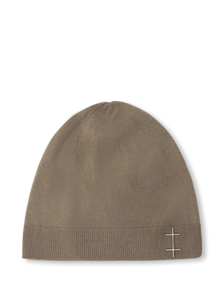  Heliot Emil Fresnel Beanie Hat - Brown 