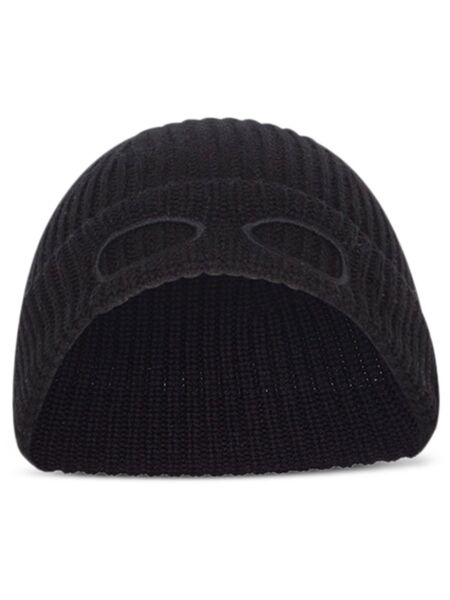  Heliot Emil Relief Beanie - Black 