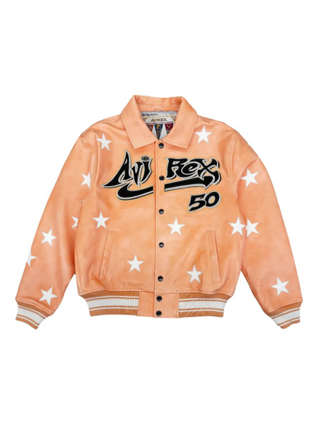  Hellstar Avirex All Star Jacket - Orange 