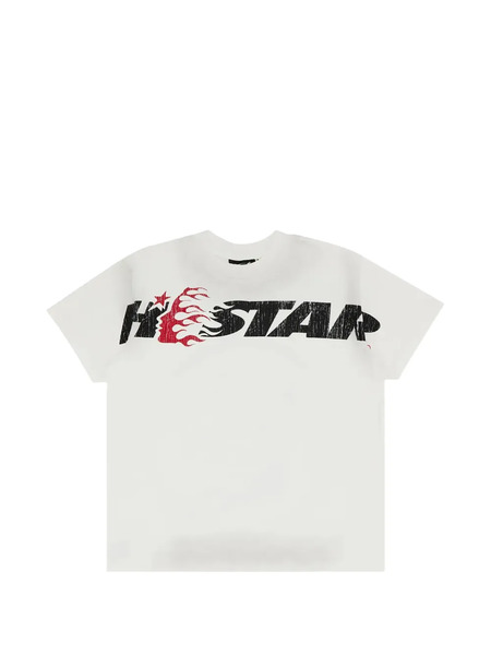  Hellstar Cartoon Logo T-shirt - Neutrals 