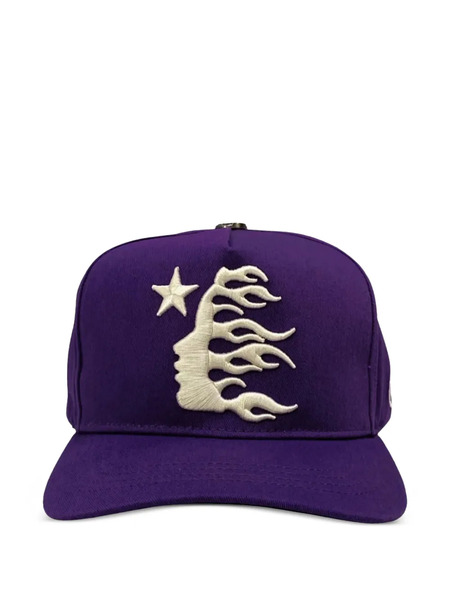  Hellstar Logo Embroidered Cap Hat - Purple 