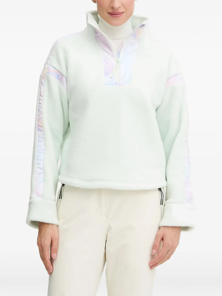  Helly Hansen Zip-neck Stripe Top - Green 