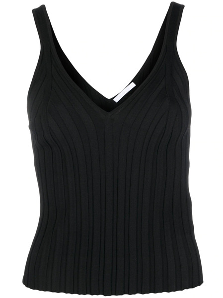  Helmut Lang Angela V-neck Knitted Top - Black 
