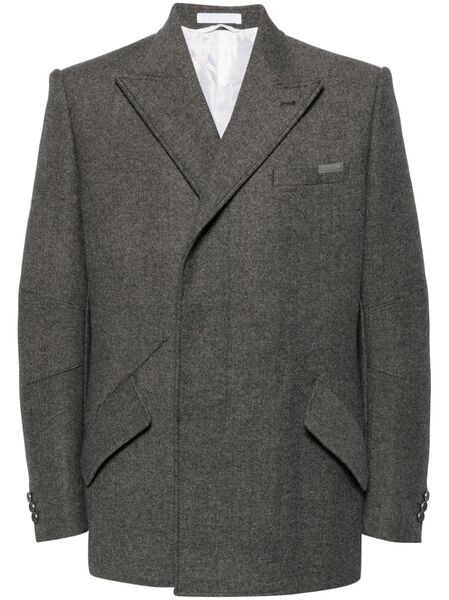  Helmut Lang Apex Car Blazer - Grey 