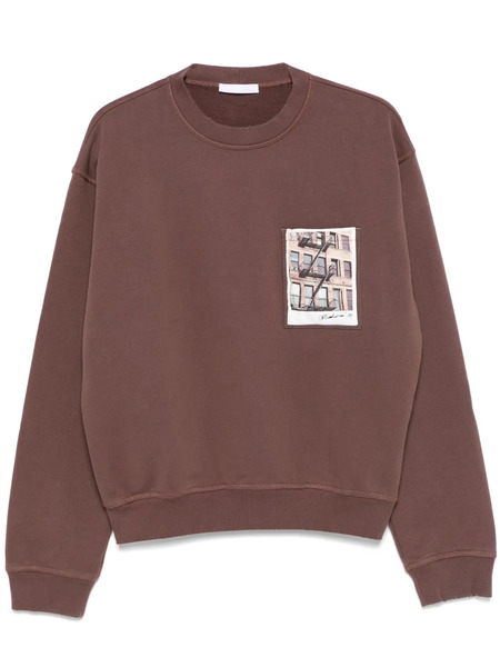  Helmut Lang Brooklyn-postcard Sweatshirt - Brown 