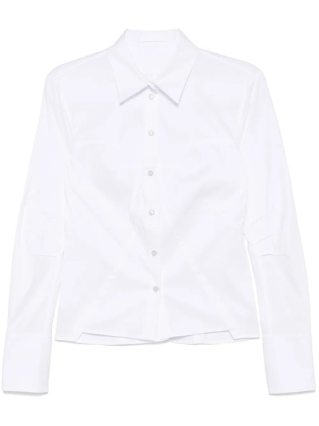 Helmut Lang Bustier-style Shirt - White 
