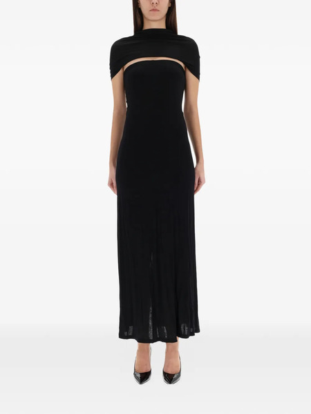  Helmut Lang Cut-out Maxi Dress - Black 