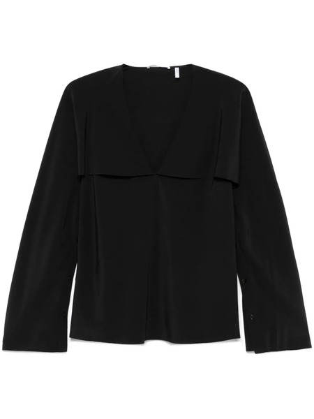  Helmut Lang Layered-design Blouse - Black 