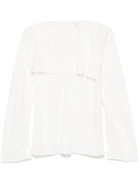  Helmut Lang Layered-design Blouse - White 
