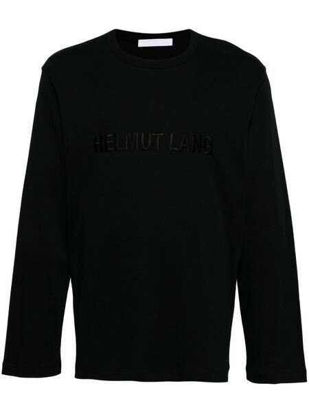  Helmut Lang Logo-embroidered T-shirt - Black 