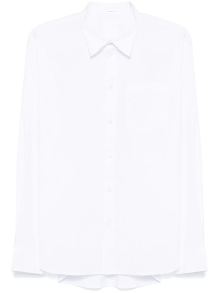 Helmut Lang Logo-rubberised Shirt - White 