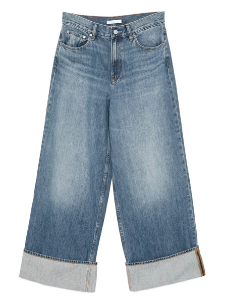  Helmut Lang Low-rise Wide-leg Jeans - Blue 