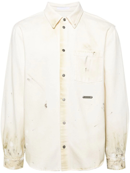  Helmut Lang Painted Shirt - Neutrals 
