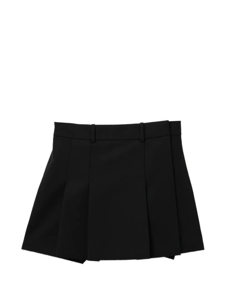  Helmut Lang Pleated Mini Skirt - Black 