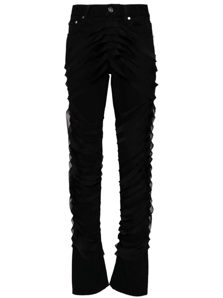  Helmut Lang Ribbon Worker Jeans - Black 