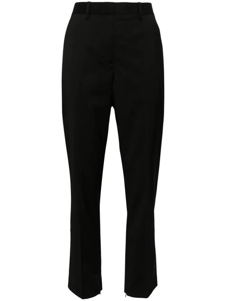  Helmut Lang Slim-fit Wool Trousers - Black 