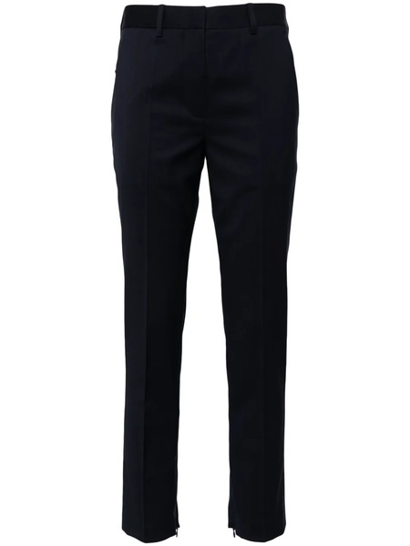  Helmut Lang Slim-fit Wool Trousers - Blue 