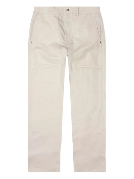  Helmut Lang Twill Carpenter Trousers - Neutrals 