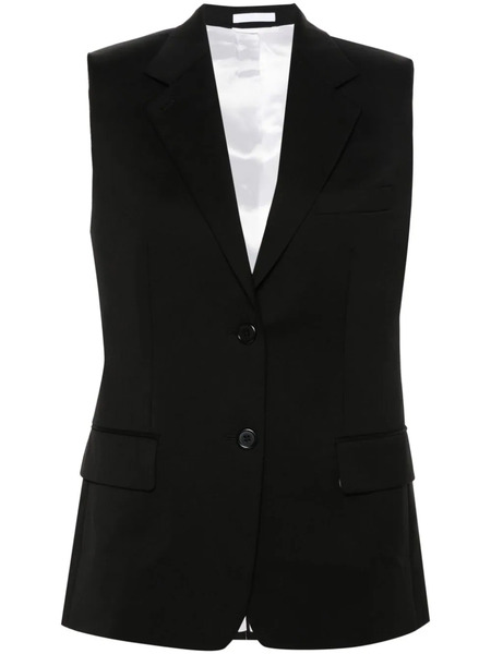  Helmut Lang Virgin-wool Tailored Gilet - Black 