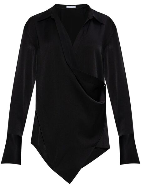  Helmut Lang Wrap Shirt - Black 