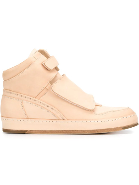  Hender Scheme Hook & Loop Strap Hi-top Sneakers - Pink 