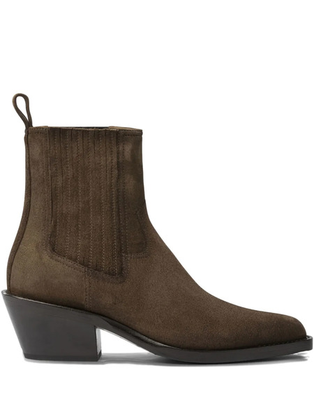  Henderson Baracco Henderson Pull-tab Heeled Boots - Brown 